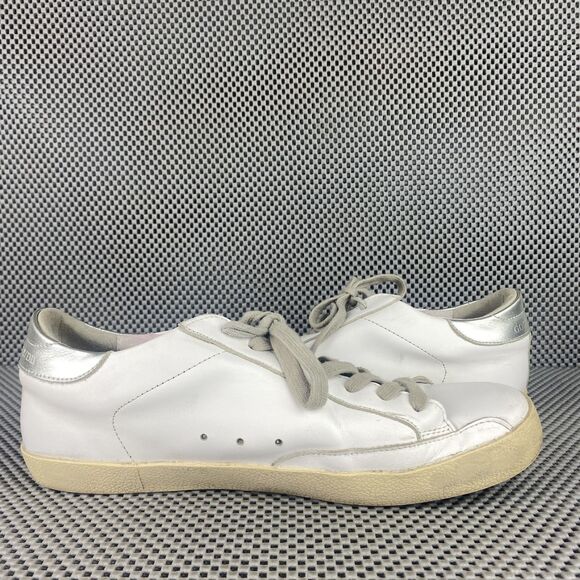  Super-Star Classic Sneakers Adult 42 M9 L12 White Leather Low Top main image 13